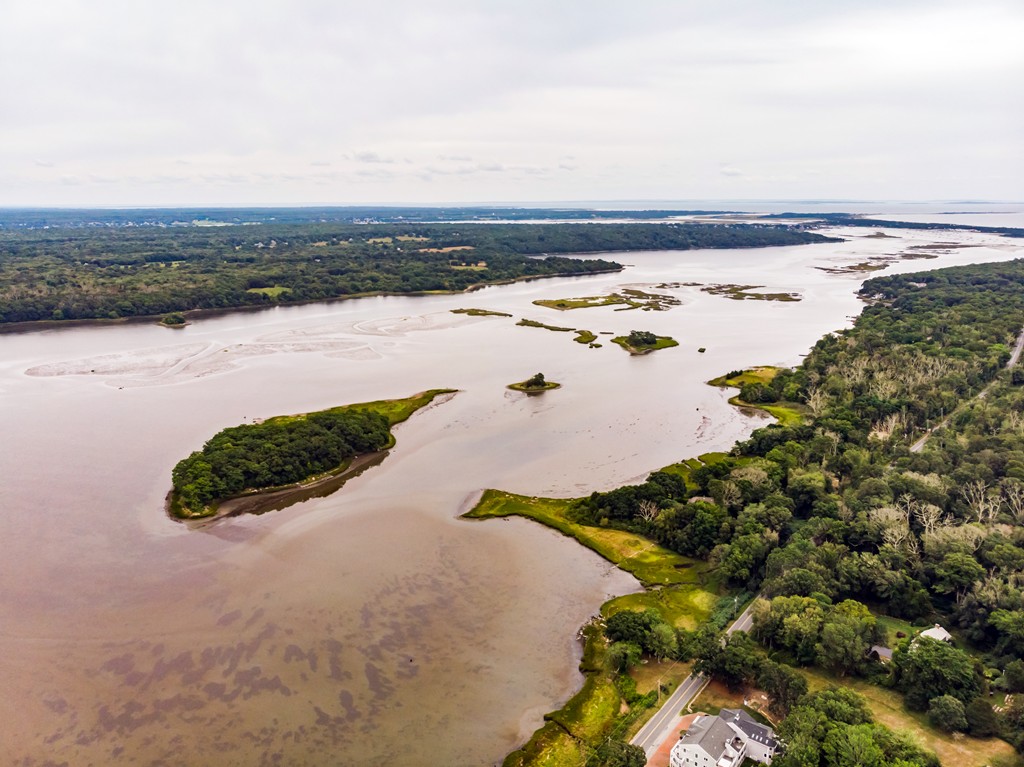 234 Old Harbor Road Westport, MA 02790 - Photo 9 of 16 an aerial view of ocean beach