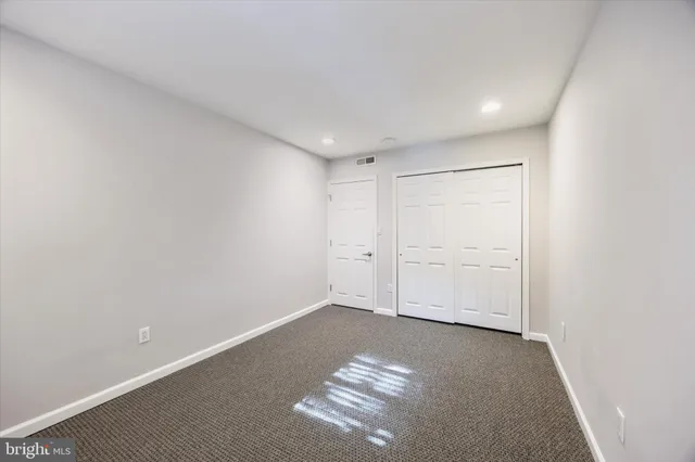 a view of empty room