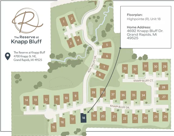 $1,100,000 | 4692 Knapp Blf Drive, Ada, MI 49301