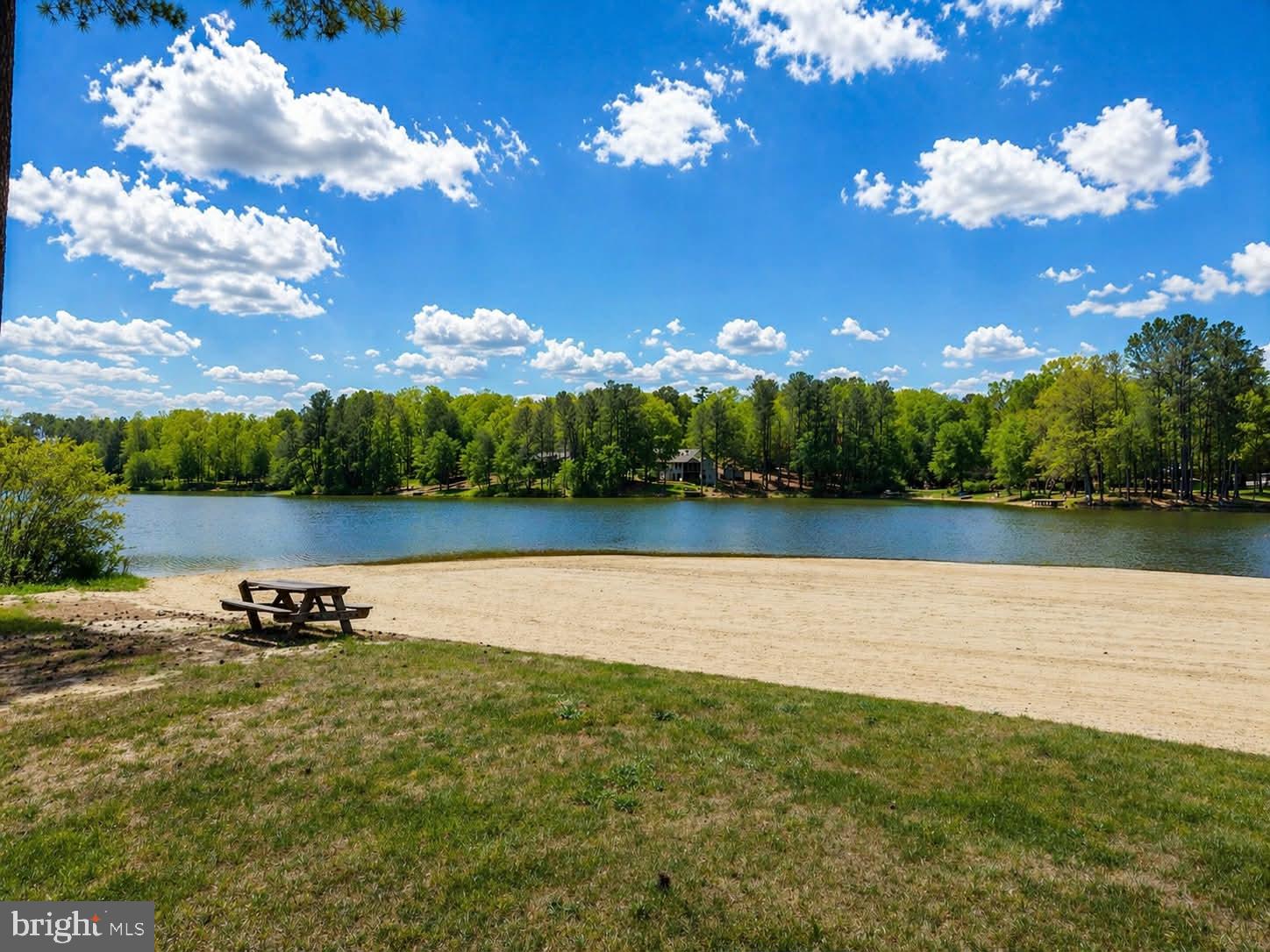 209 Estate Drive Ruther Glen, VA 22546 - Photo 66 of 67 a lake view with beach and outdoor space