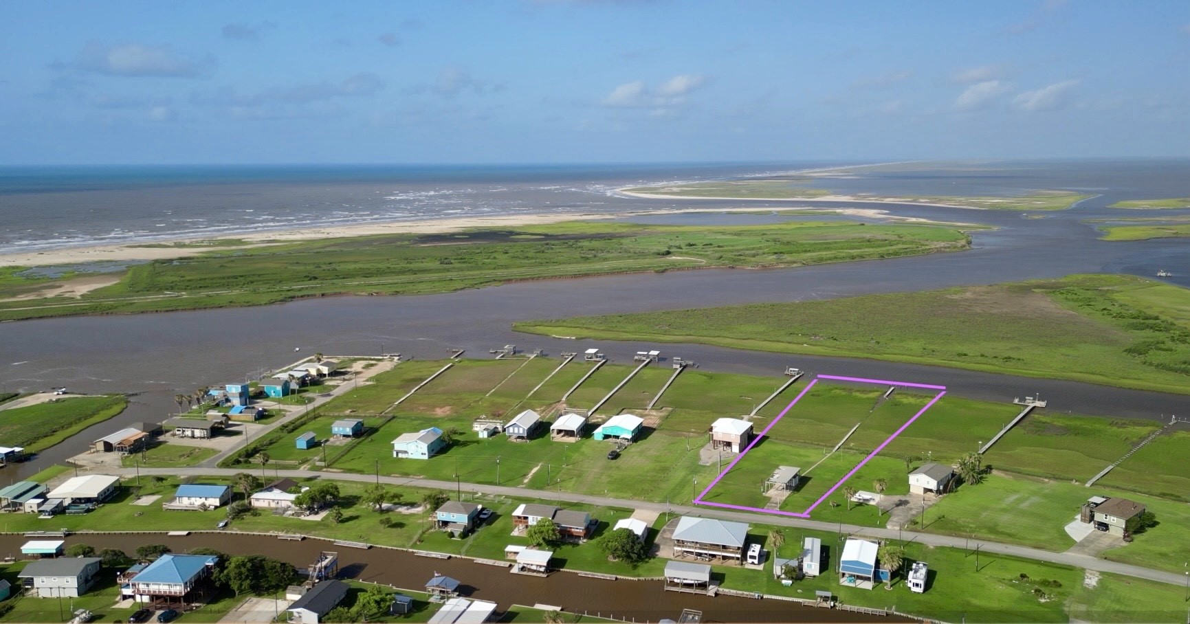 2252 County Road 201 Sargent, TX 77414 - Photo 2 of 18 Build your coastal home with incredible views of East Matagorda Bay and the cut into the Gulf.