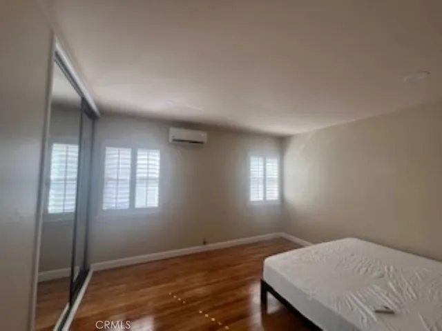 a view of a livingroom with a window