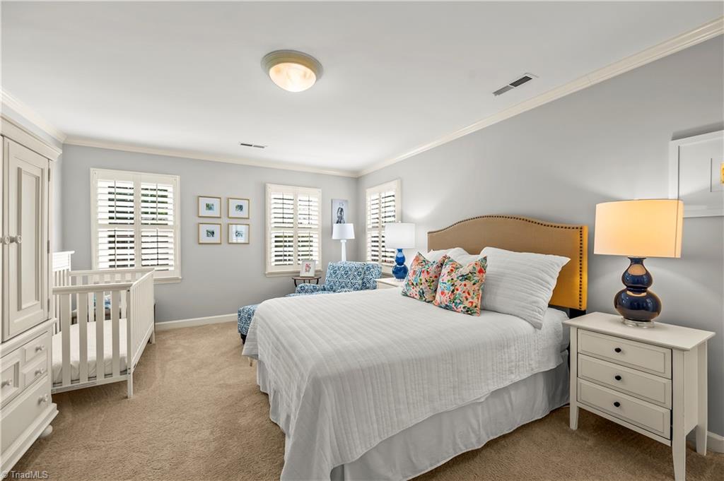 1000 Greenhurst Road Winston-Salem, NC 27104 - Photo 30 of 48 Second primary suite located on the 2nd level with ensuite bath, great for guests or multi-generational living