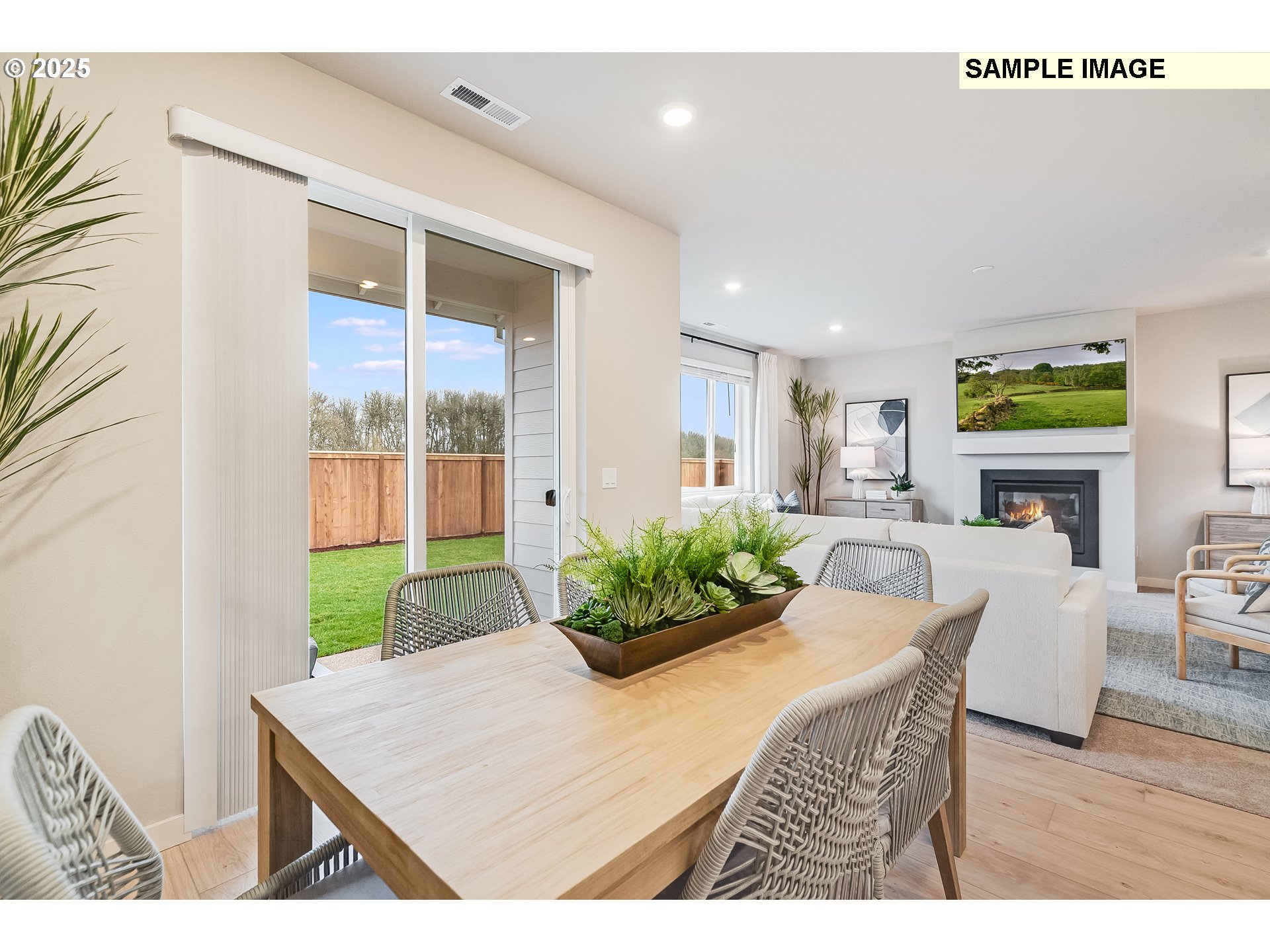 4327 Hackamore Court Southeast Albany, OR 97322 - Photo 7 of 25 a living room with furniture and a floor to ceiling window
