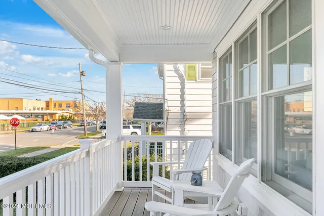 a floor to ceiling window and an outdoor space