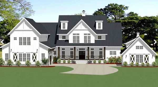 a view of house with yard and green space