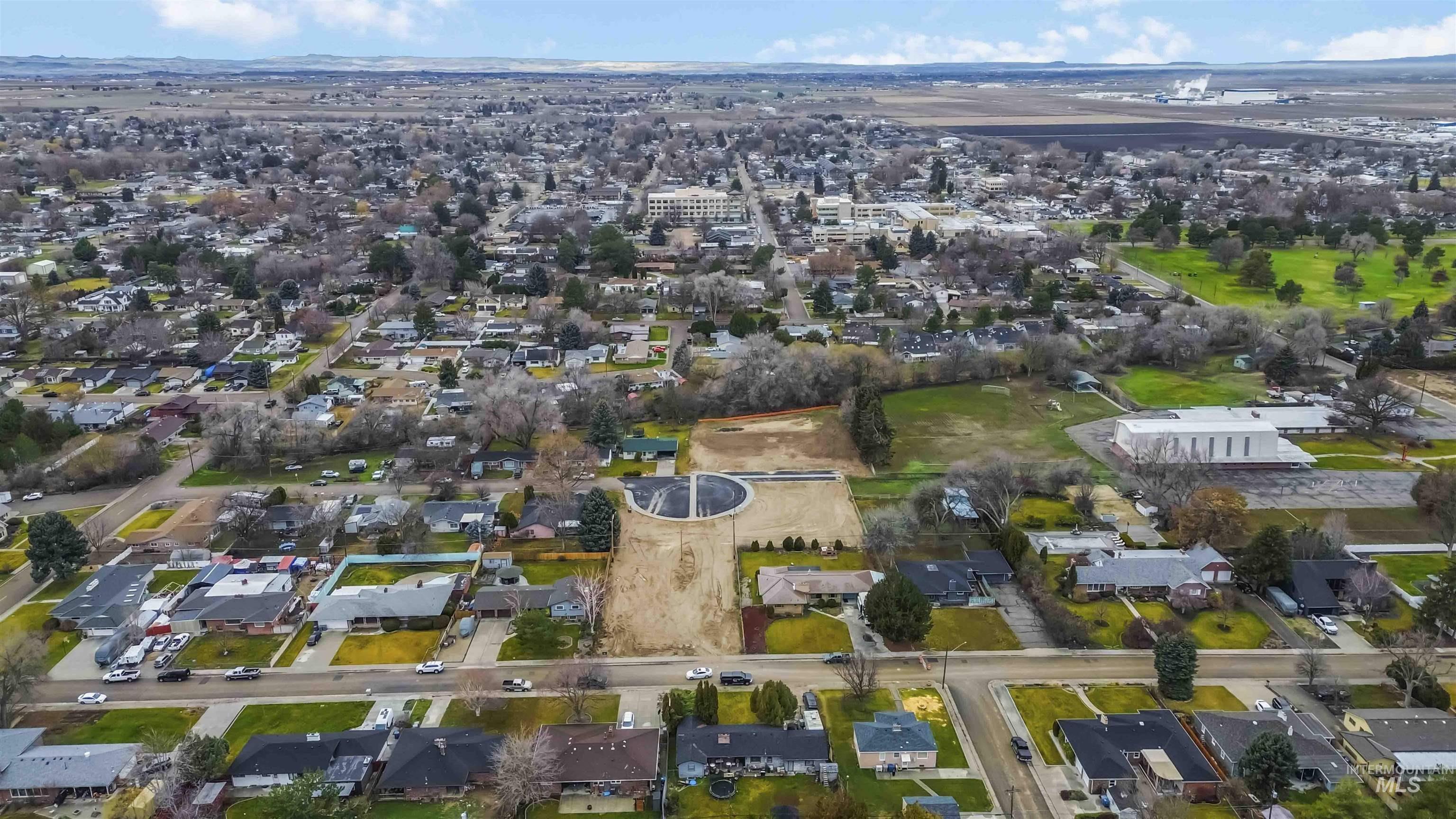 Oregon Avenue Caldwell, ID 83605 - Photo 6 of 42 Aerial view of property's location with nearby suburban area