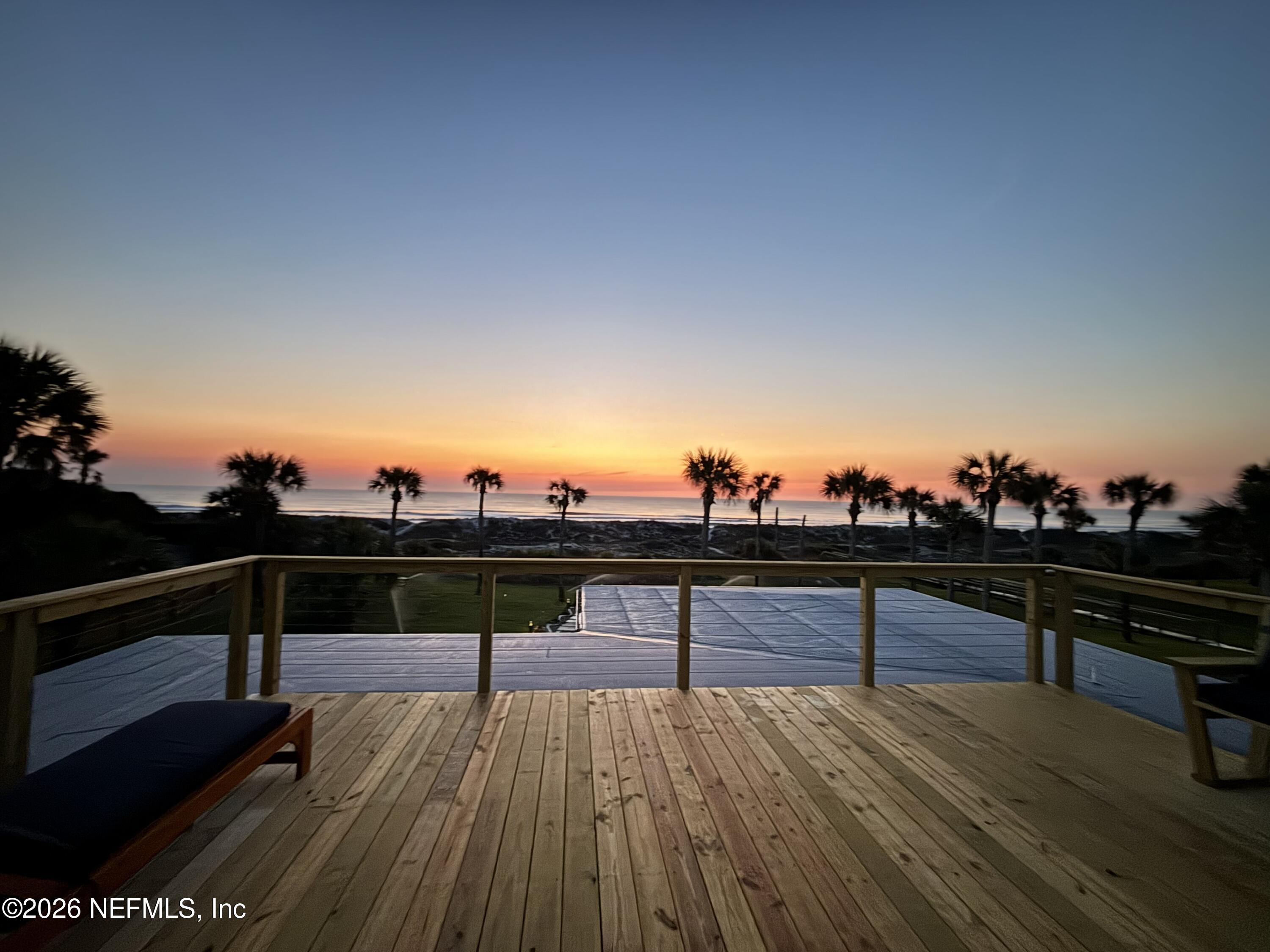2337 Seminole Road, Unit A Atlantic Beach, FL 32233 - Photo 26 of 39 deck sunrise 706am