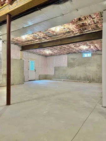 a view of a car garage