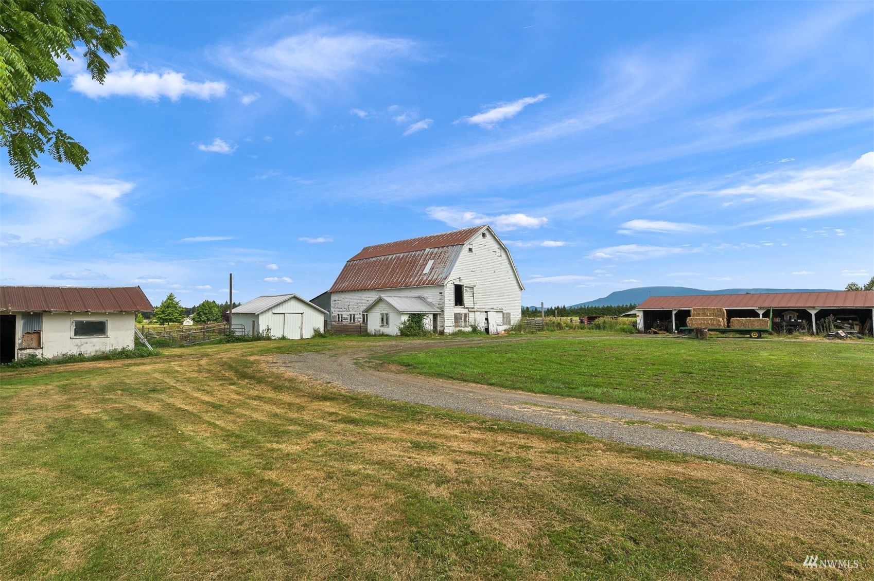 718 East Laurel Road Bellingham, WA 98226 - Photo 35 of 40 a view of a big house with a big yard and large trees
