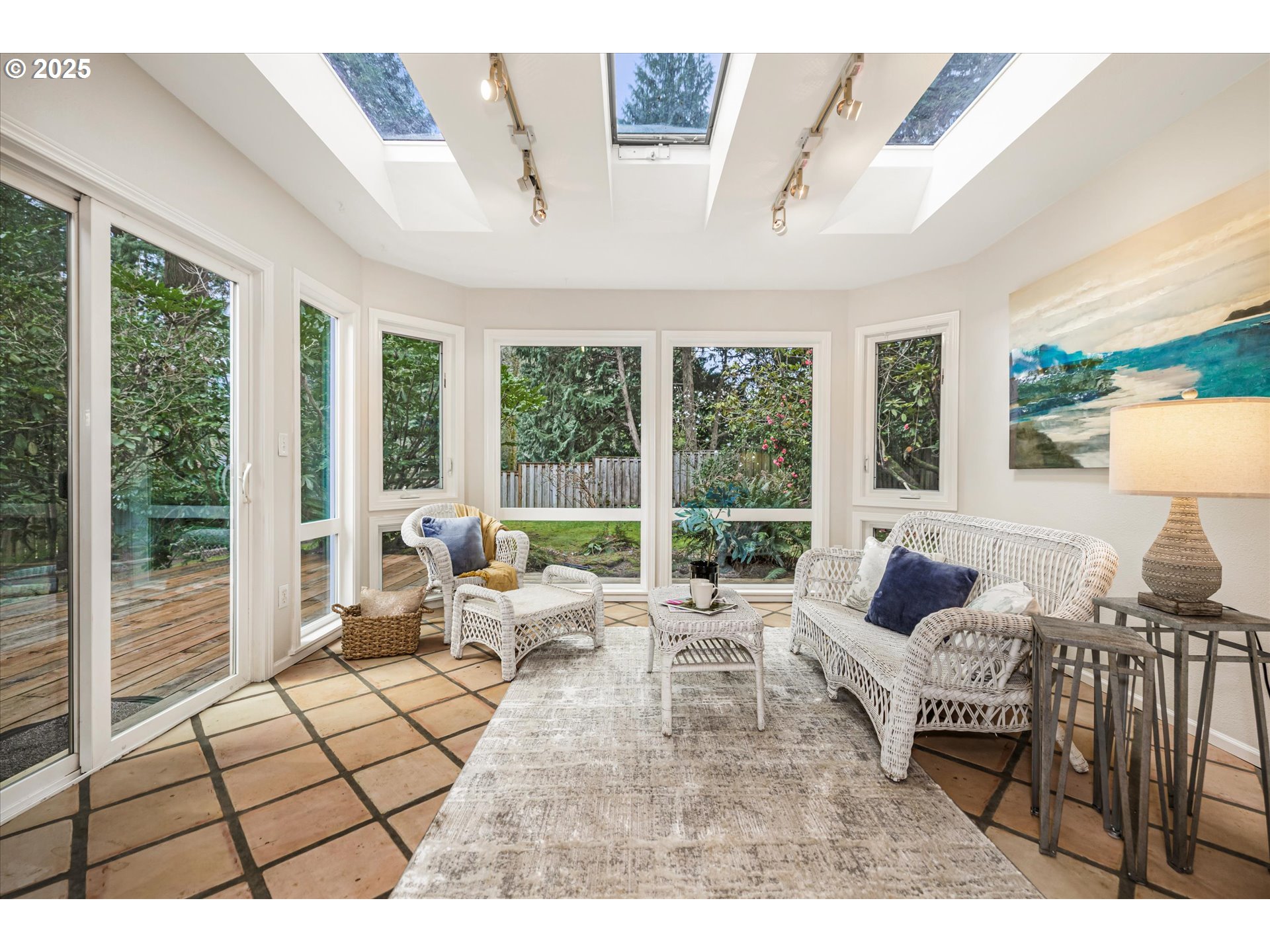 764 10th Street Lake Oswego, OR 97034 - Photo 20 of 41 a living room with furniture and a floor to ceiling window
