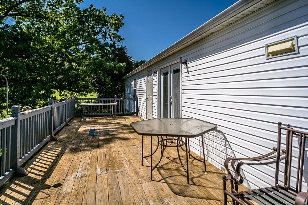1271 Union Church Road Churchville, VA 24421 - Photo 23 of 46 a view of a balcony with table and chairs