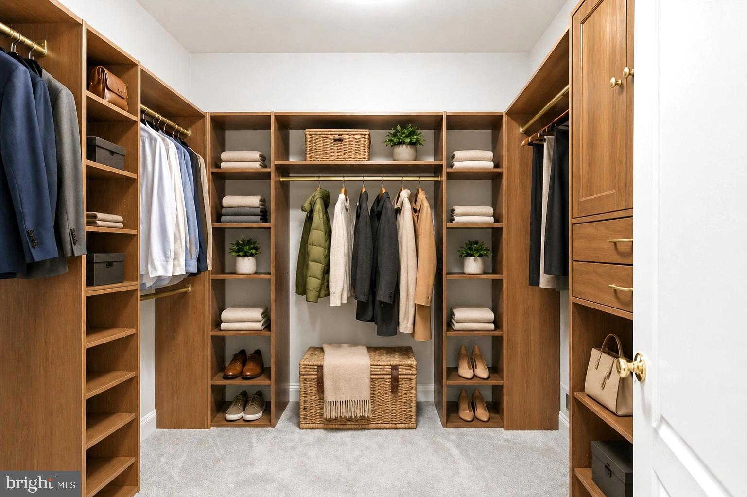 13305 Old Fort Road Fort Washington, MD 20744 - Photo 13 of 41 a view of walk in closet with clothes and shoes