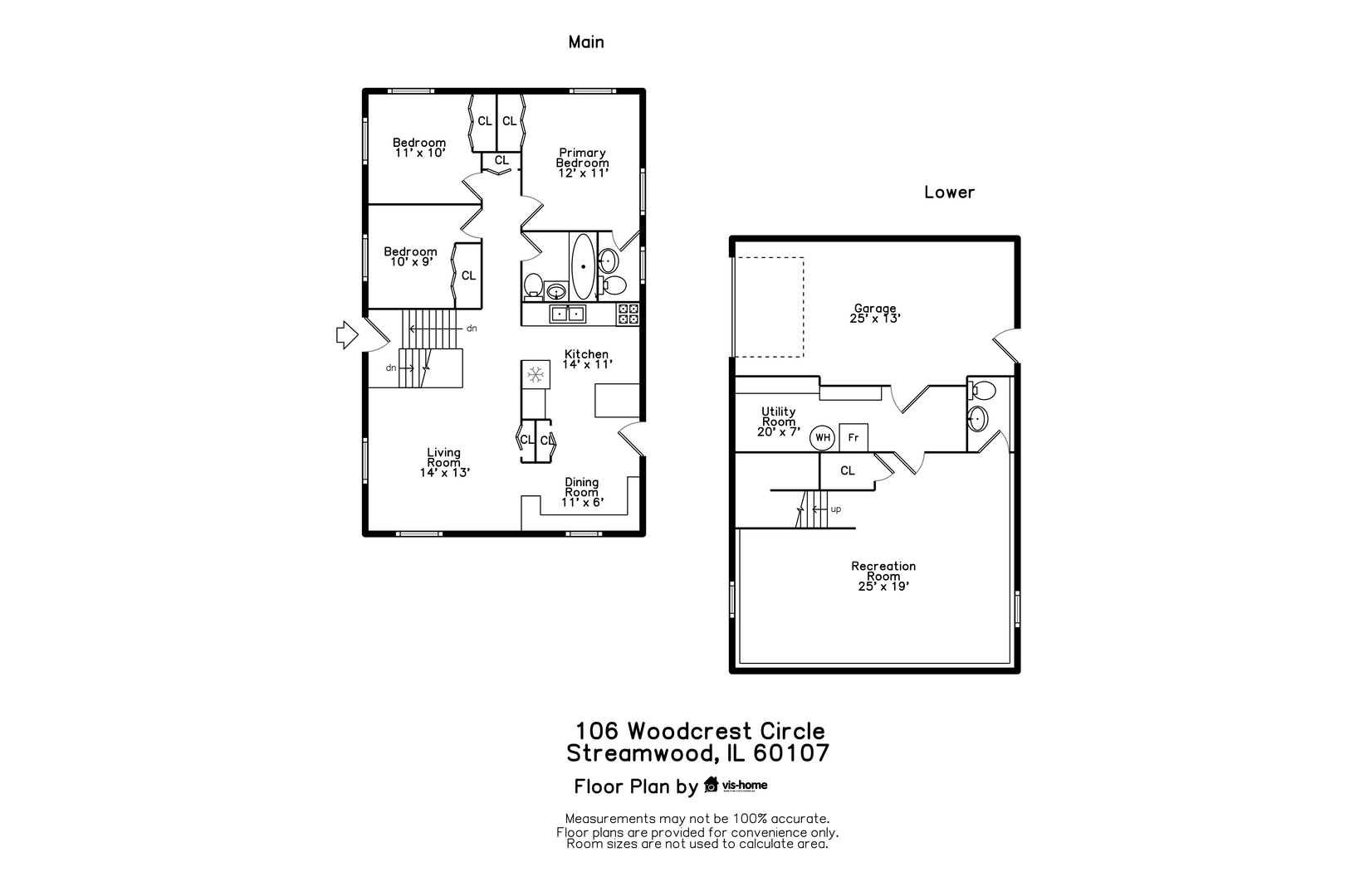 106 Woodcrest Circle Streamwood, IL 60107 - Photo 27 of 29 unknown