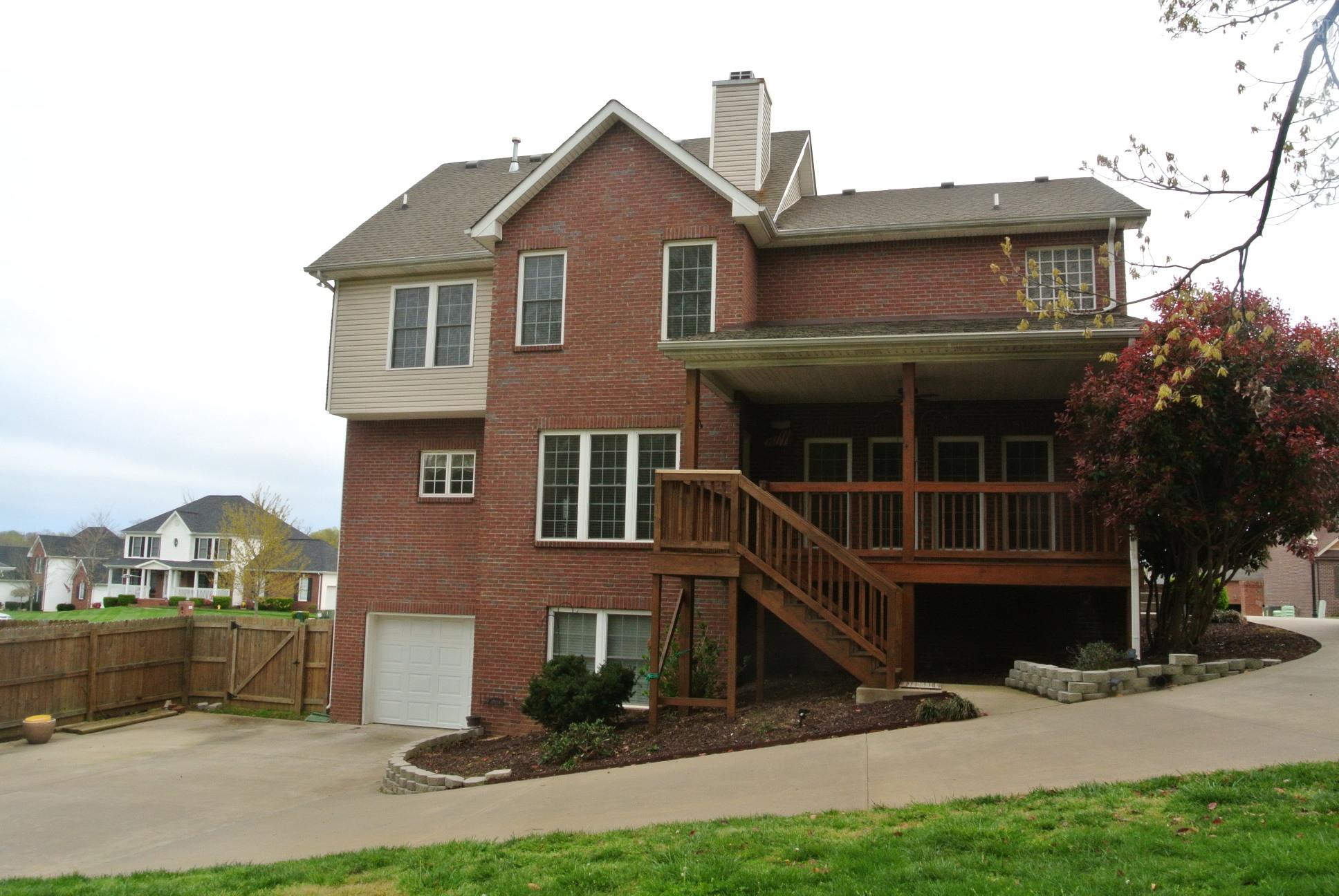 3559 Rabbit Run Trail Clarksville, TN 37043 - Photo 24 of 29 BACK OF HOUSE & DECK