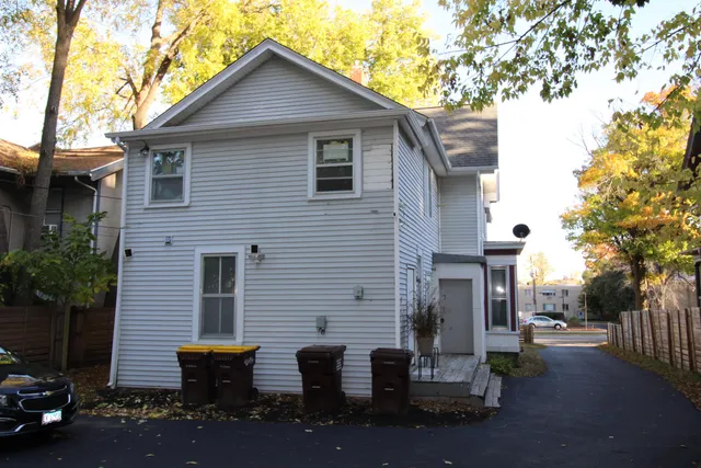 a view of a house with patio