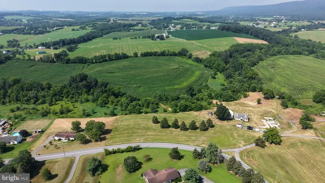 an aerial view of house with outdoor space