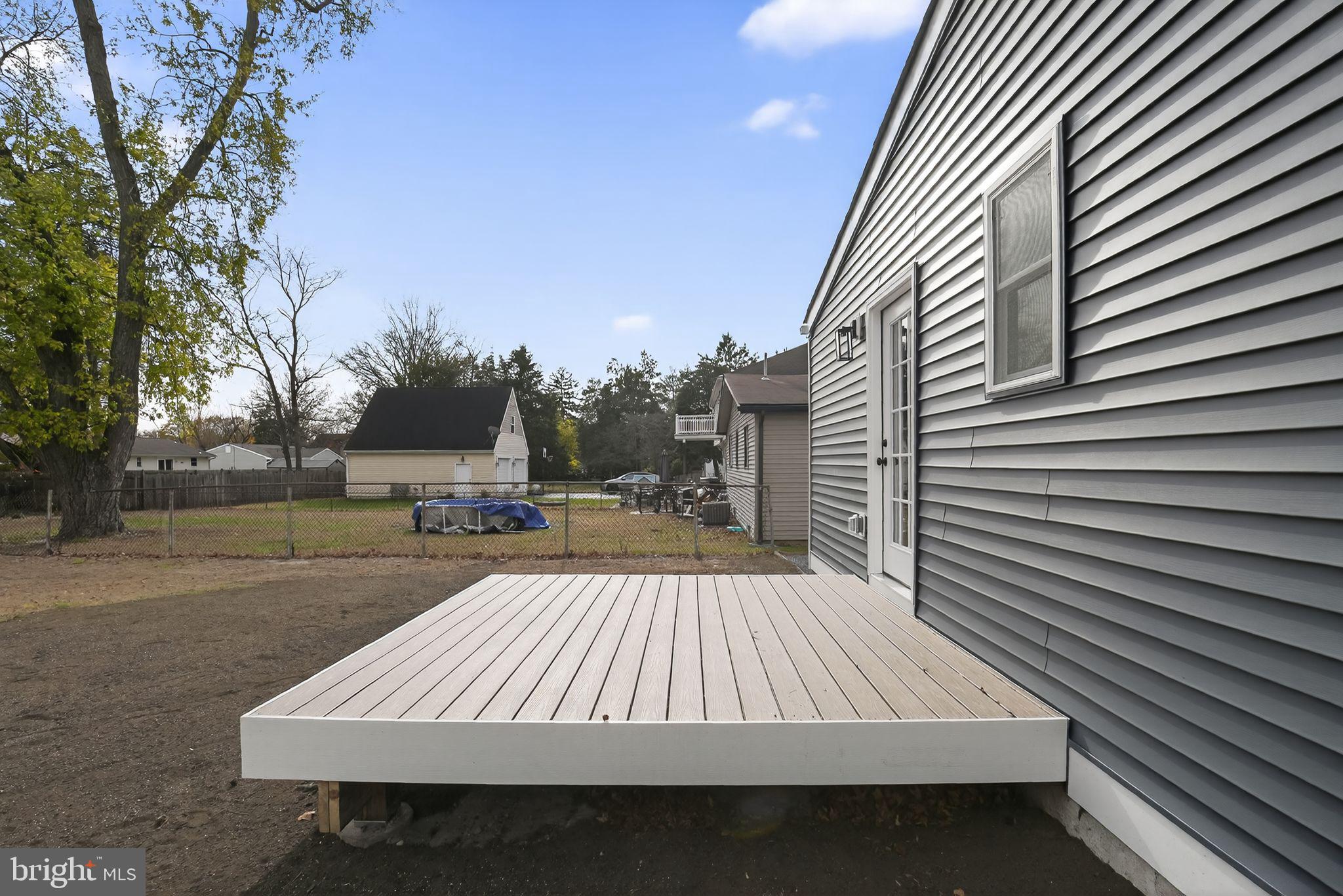 109 State Avenue Lindenwold, NJ 08021 - Photo 27 of 30 a view of backyard with sitting area
