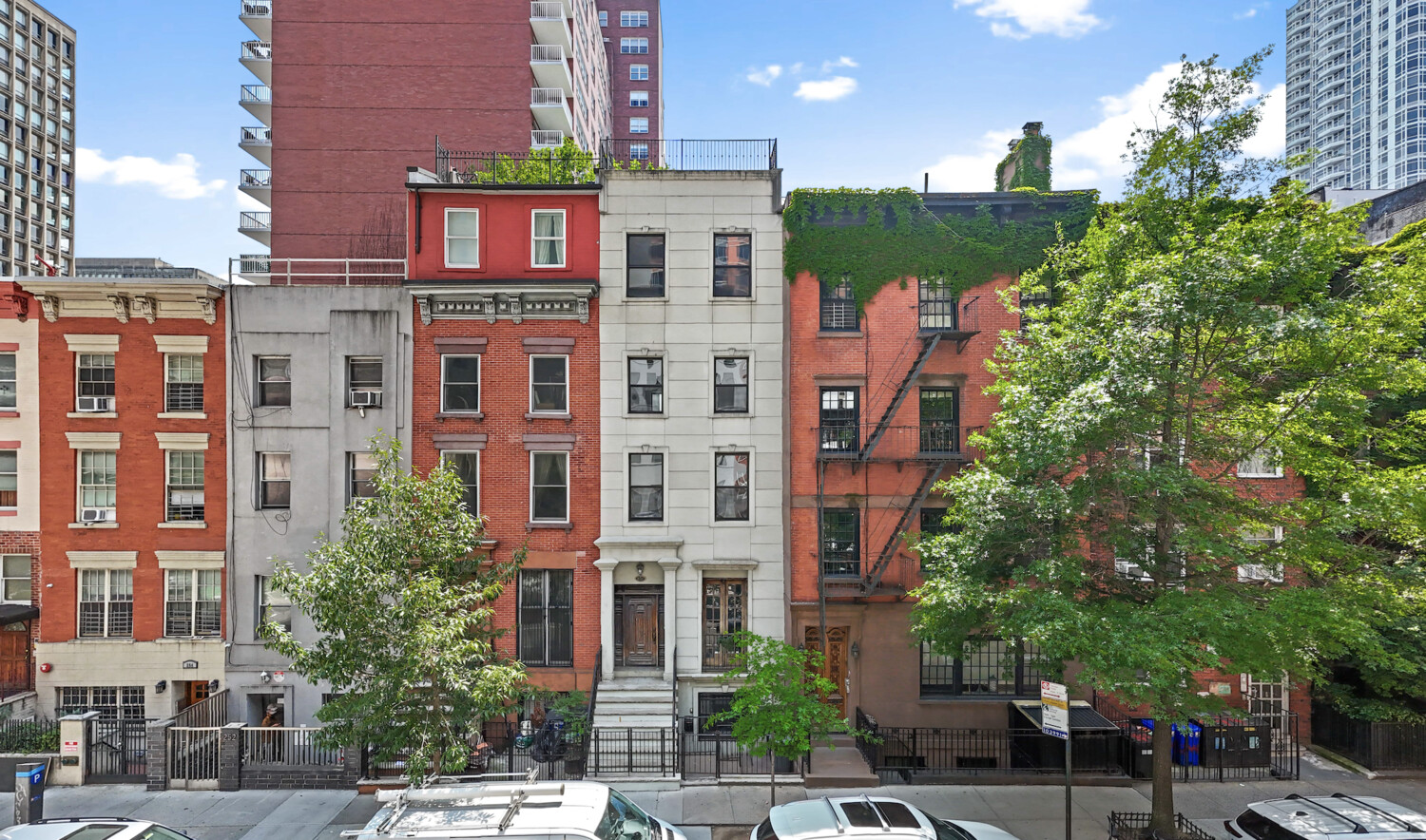 a red brick building with large windows