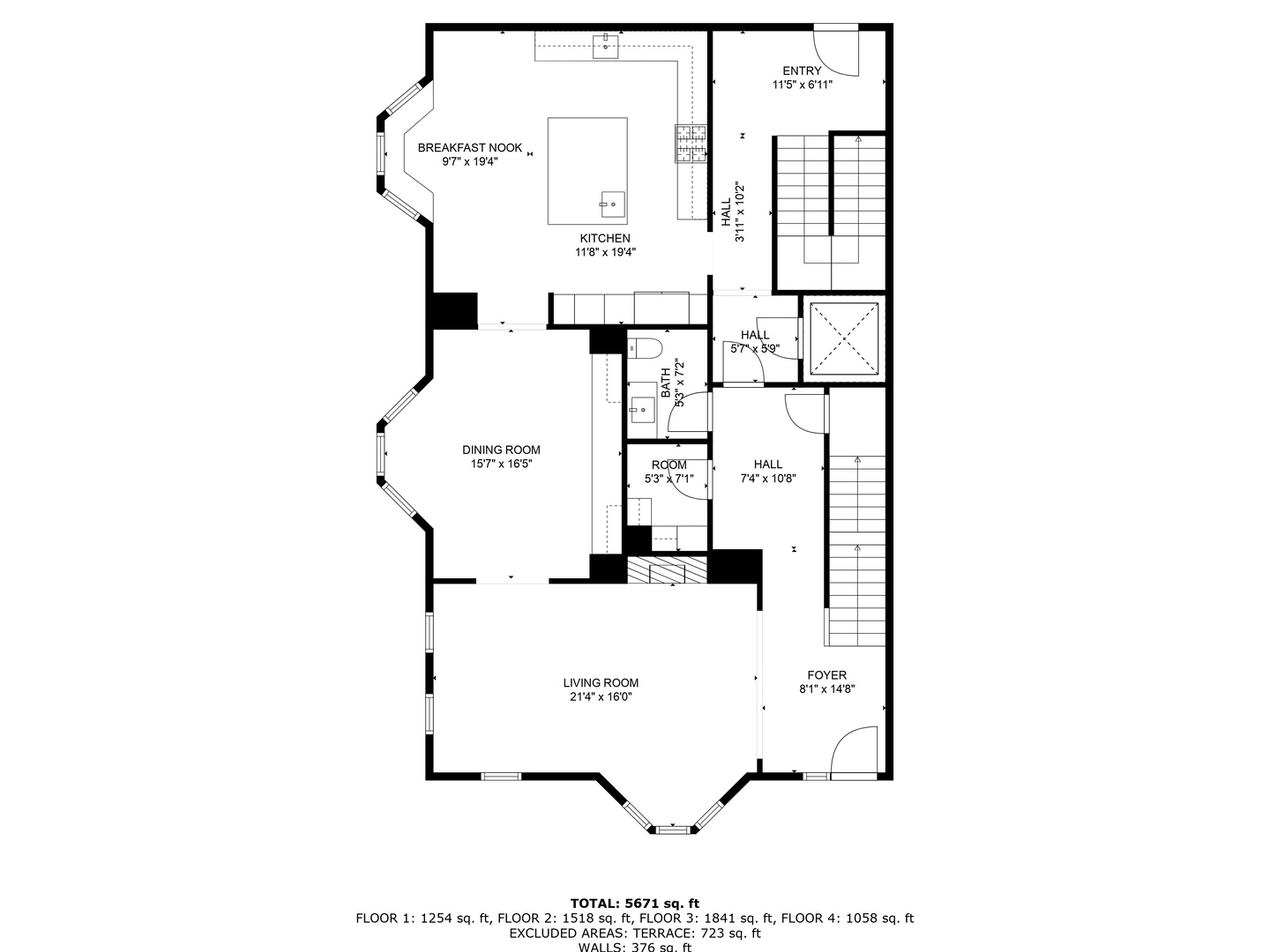 103 West Chestnut Street Chicago, IL 60610 - Photo 48 of 51 a picture of a floor plan