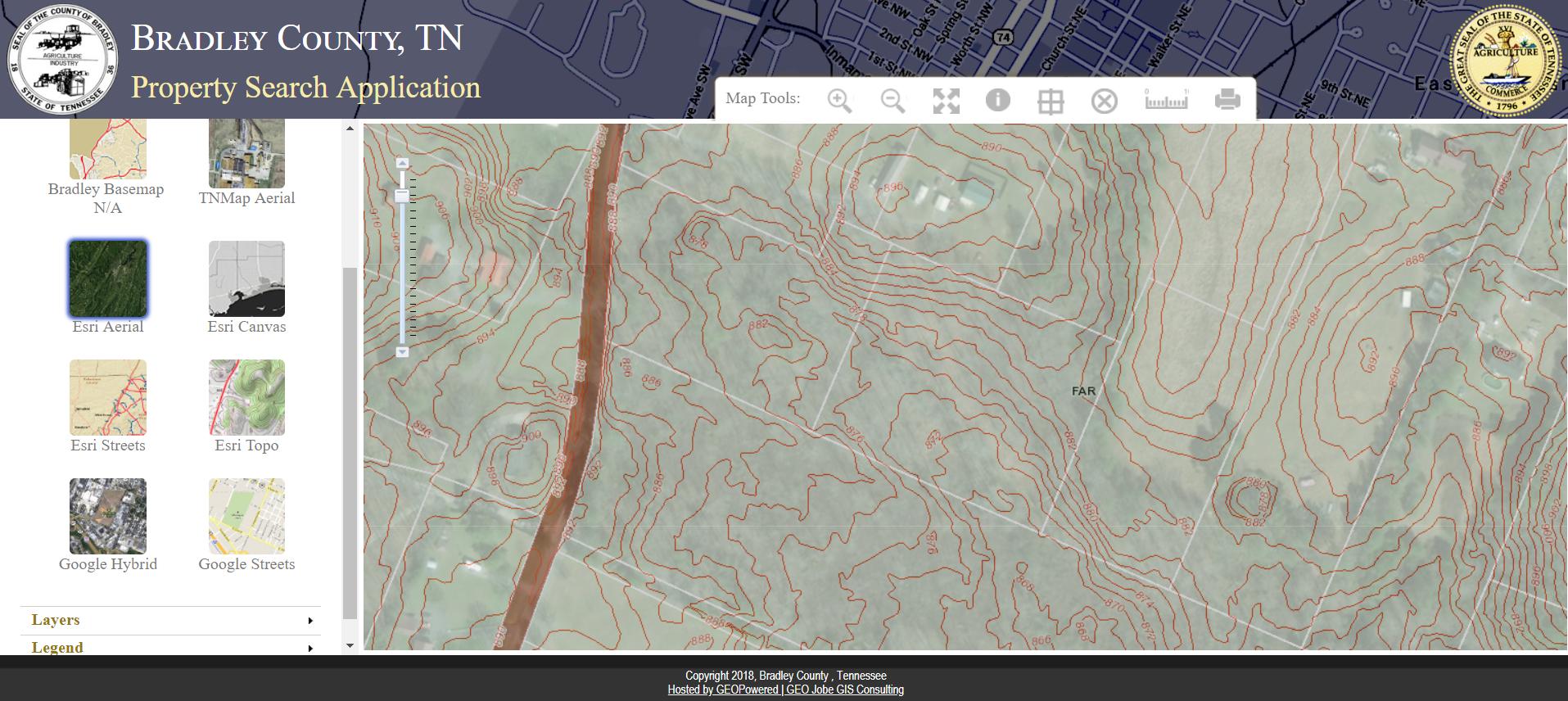 0 Bancroft Road, Unit A McDonald, TN 37353 - Photo 4 of 6 Topography Bancroft