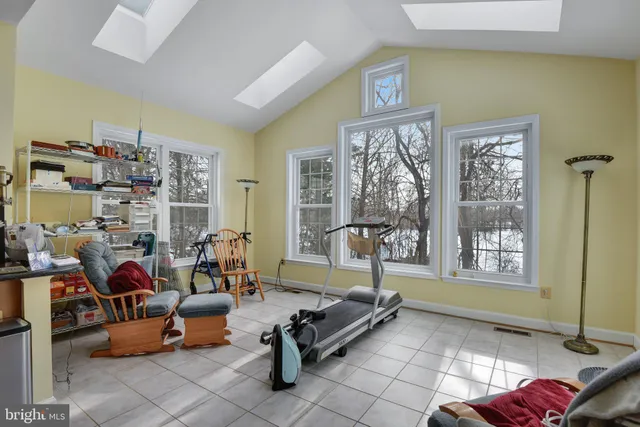 a view of a back yard of the house