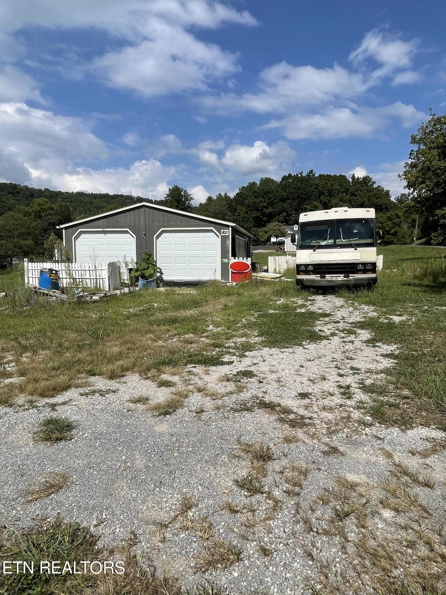 0 Wilson Road Oliver Springs, TN 37840 - Photo 1 of 2 a front view of a house with a garden and car parked