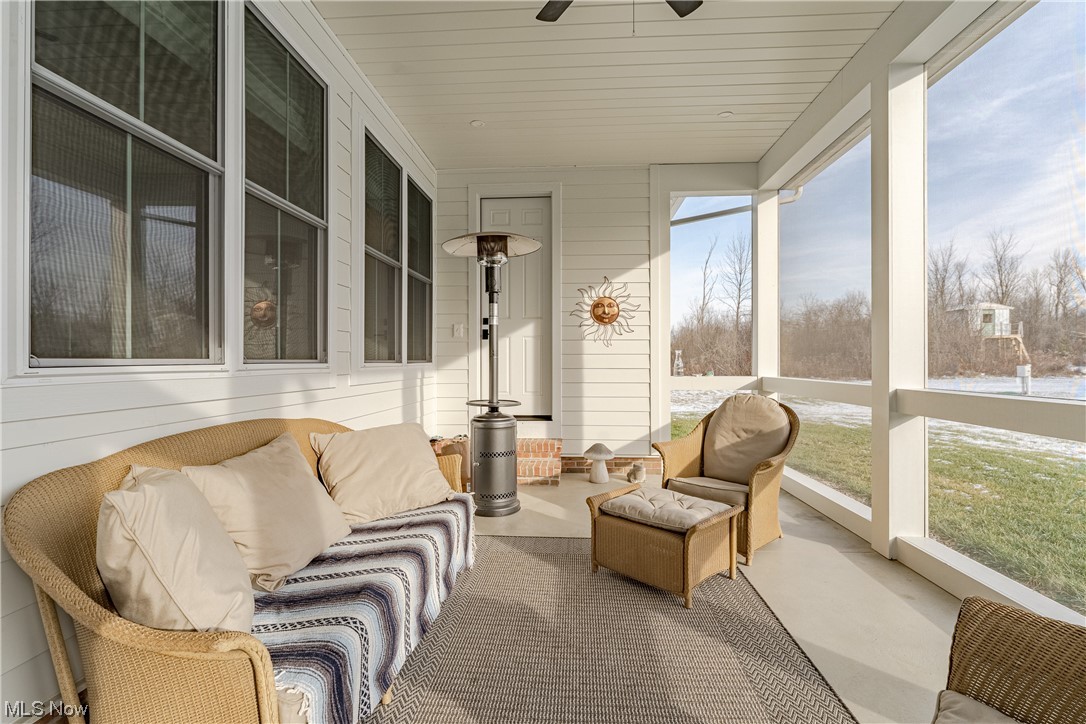 10049 Bartholomew Road Chagrin Falls, OH 44023 - Photo 34 of 40 Screened-In Back Porch