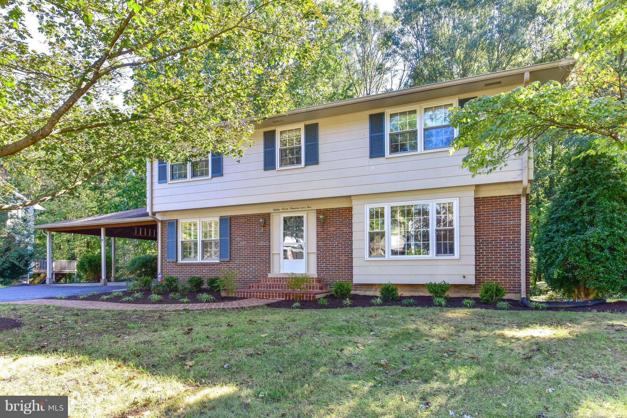 8705 Gateshead Road Alexandria, VA 22309 - Photo 1 of 30 Beautiful Mt. Vernon colonial w/2 car carport