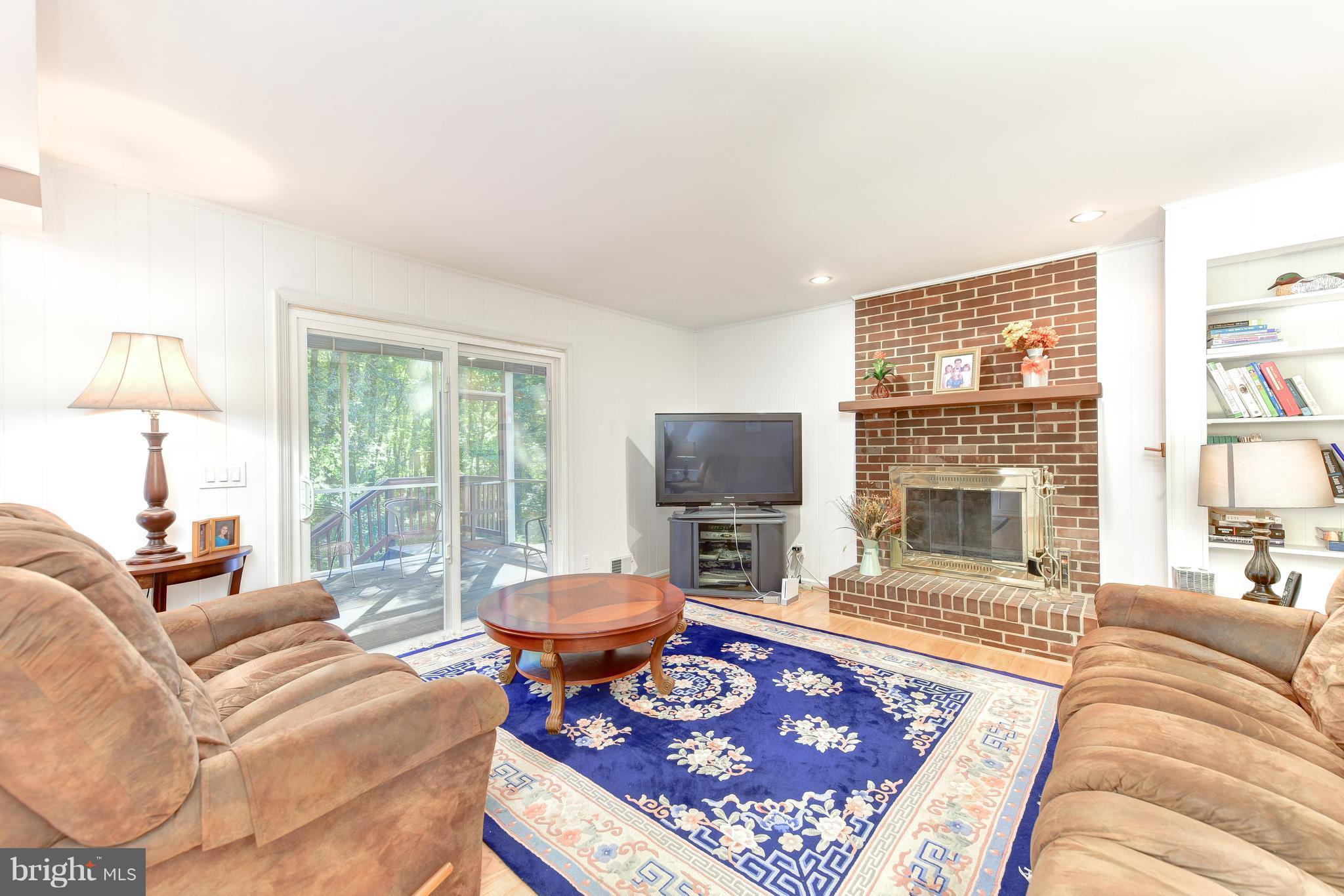 8705 Gateshead Road Alexandria, VA 22309 - Photo 12 of 30 Family Room with fireplace