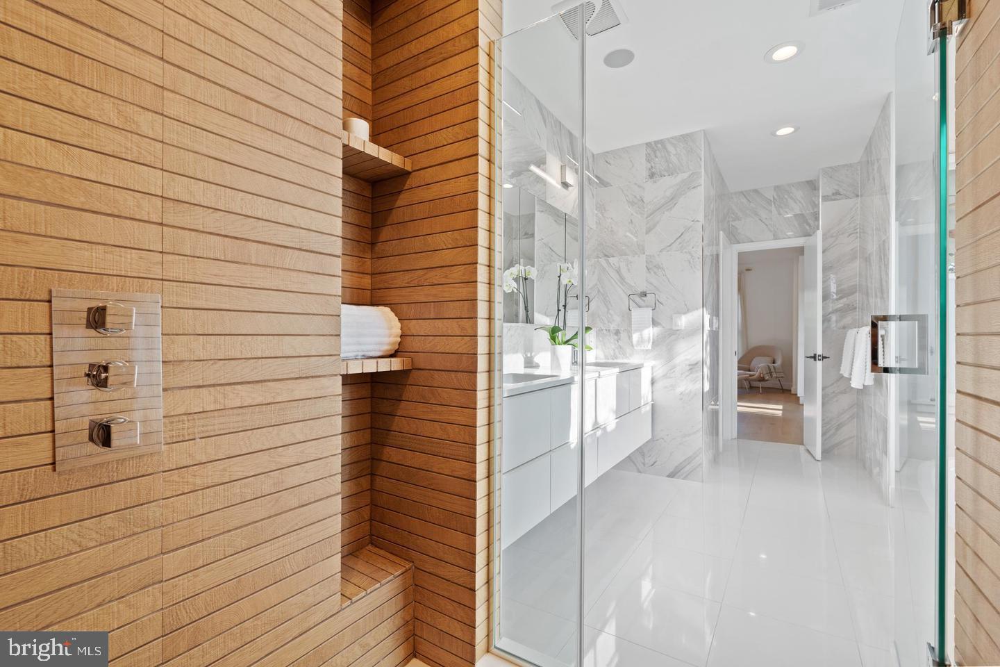 3417 R Street Northwest Washington, DC 20007 - Photo 19 of 29 Light-filled primary bath