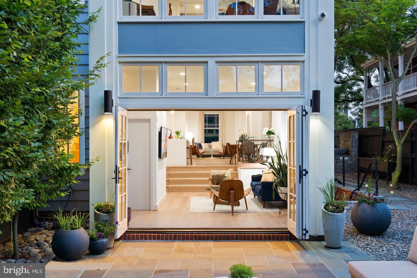 3417 R Street Northwest Washington, DC 20007 - Photo 10 of 29 Stunning sight-lines to front of home