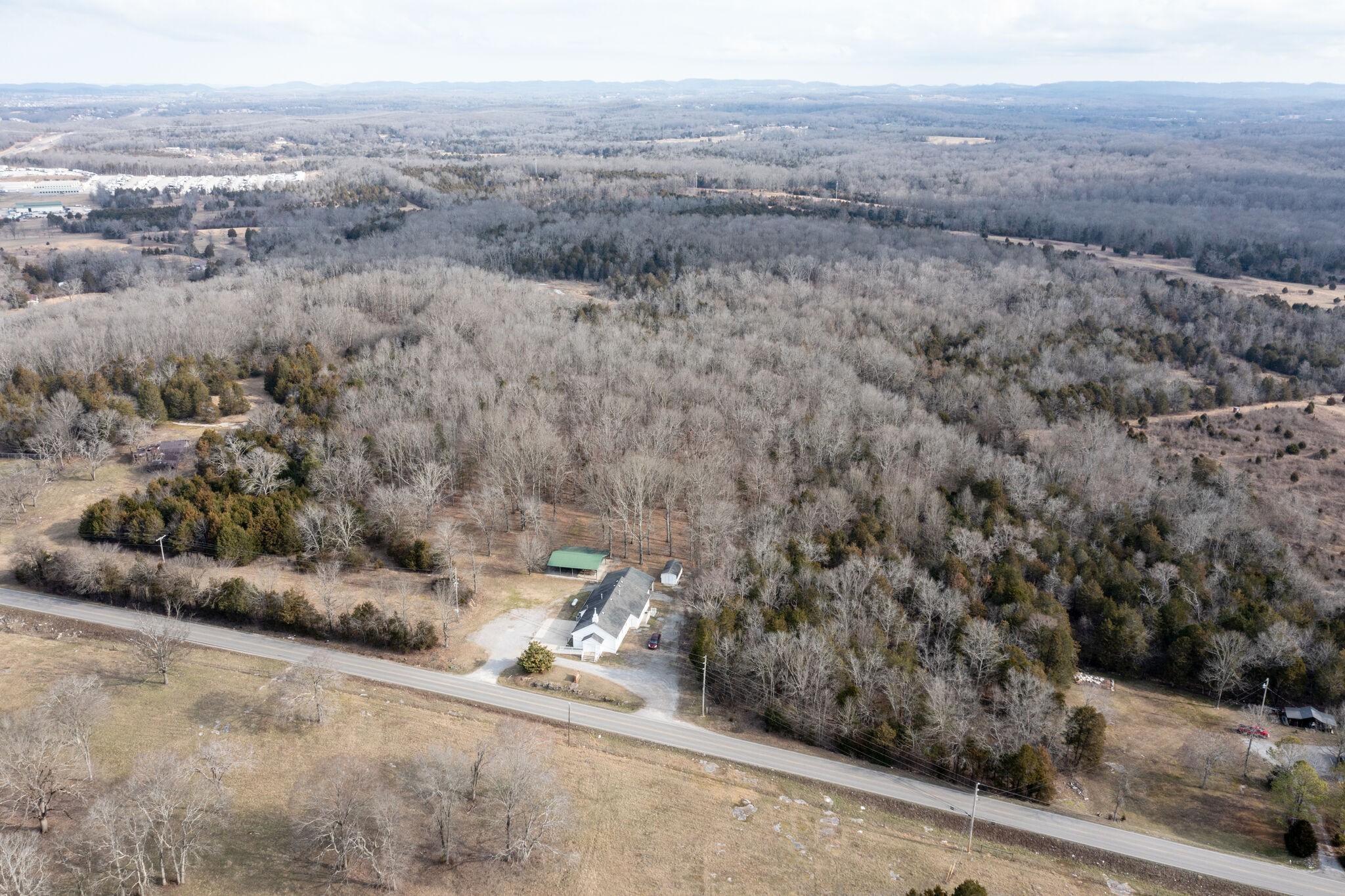 0 Kedron Road Spring Hill, TN 37174 - Photo 2 of 20 a view of a dry yard with trees