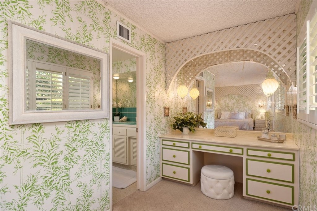 625 Rosemarie Drive Arcadia, CA 91007 - Photo 24 of 35 a spacious bathroom with a granite countertop sink and a mirror