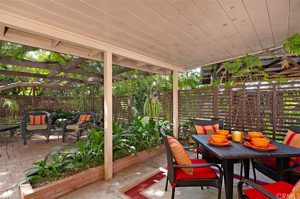 625 Rosemarie Drive Arcadia, CA 91007 - Photo 32 of 35 a backyard of a house with outdoor seating
