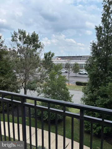 a view of a balcony with outdoor space