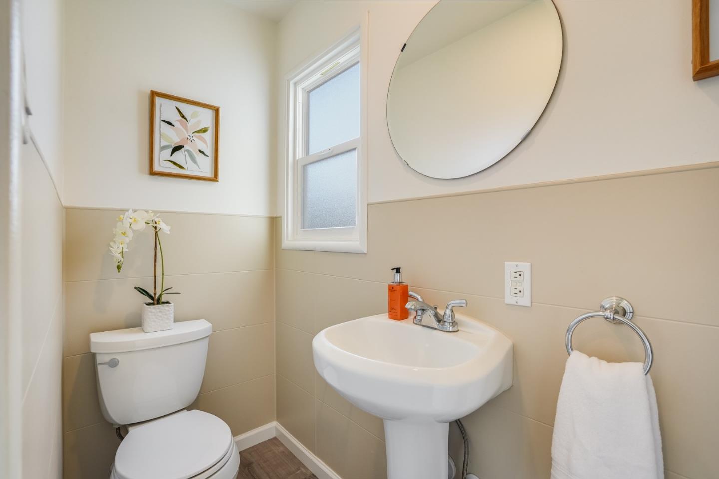 49 Sheffield Drive Daly City, CA 94015 - Photo 26 of 55 a bathroom with a toilet sink and mirror