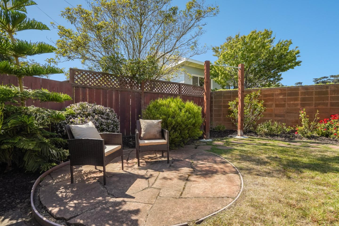 49 Sheffield Drive Daly City, CA 94015 - Photo 43 of 55 a view of a backyard with sitting area