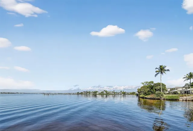 a view of an ocean and beach