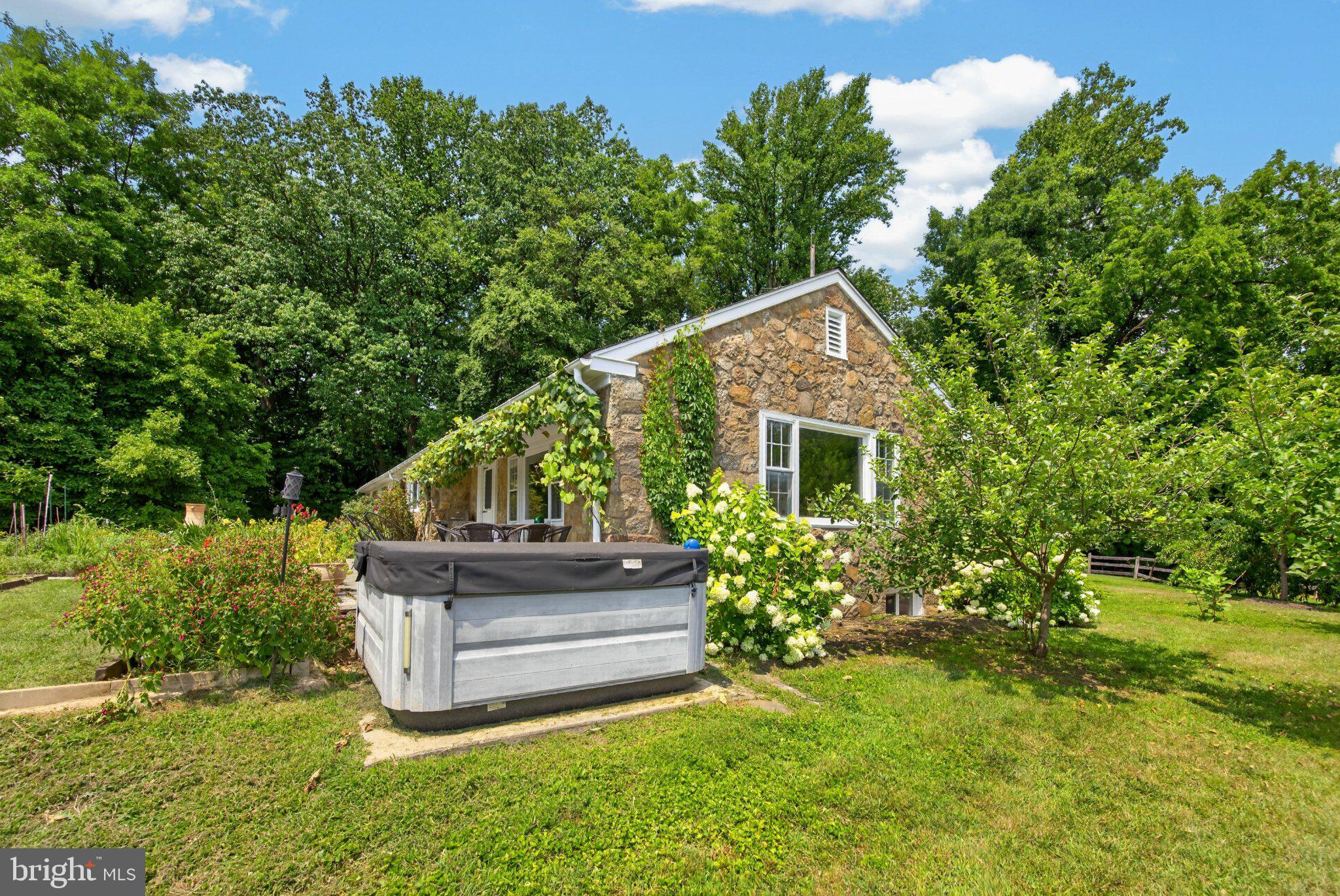 1015 Chester Springs Road Phoenixville, PA 19460 - Photo 40 of 68 Exterior Side view showing HOT TUB