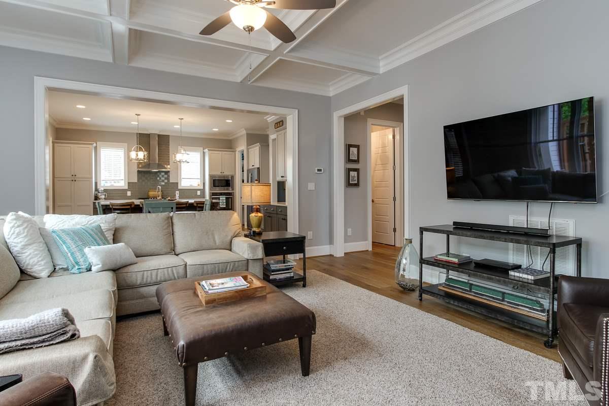 2315 Bedford Avenue Raleigh, NC 27607 - Photo 7 of 25 a living room with furniture and a flat screen tv