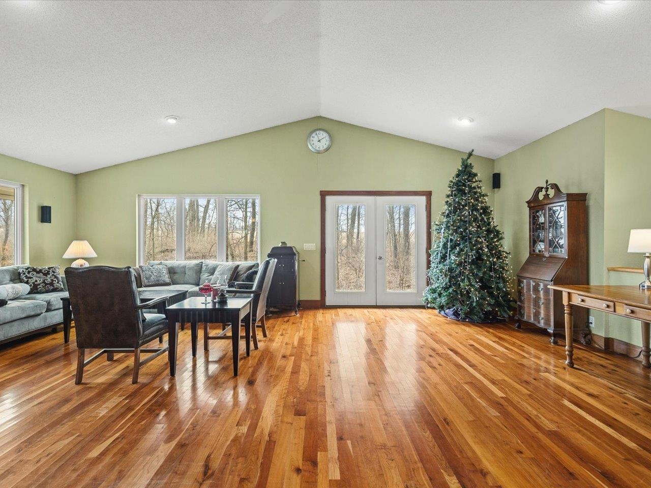 11660 Farm School Road Durand, IL 61024 - Photo 7 of 47 a view of a livingroom with furniture window and wooden floor