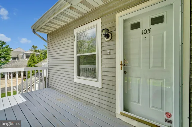 a view of front door of house