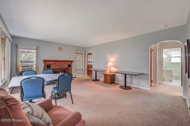 a view of an entryway door