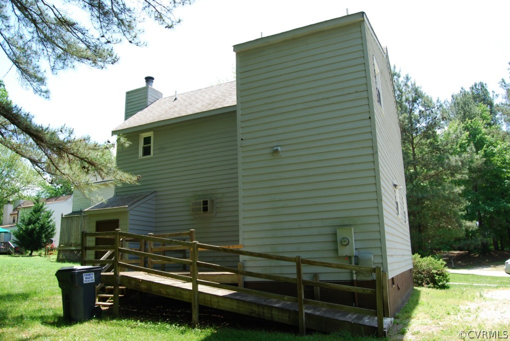 8512 Hann Road North Chesterfield, VA 23236 - Photo 8 of 23 a view of a house with a backyard