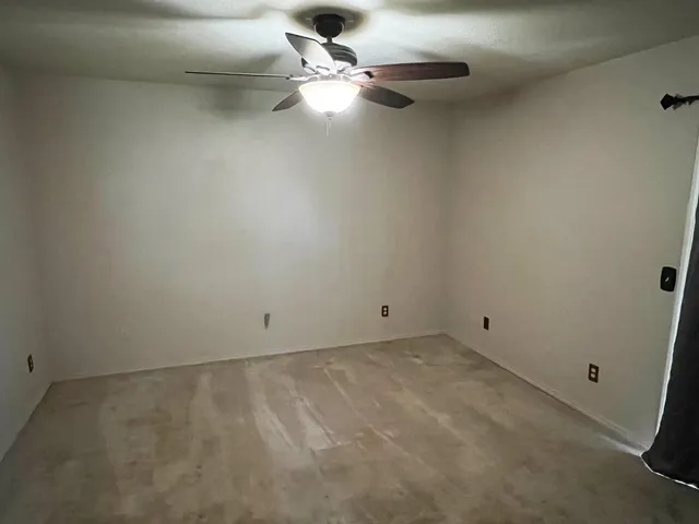 a backyard of a house