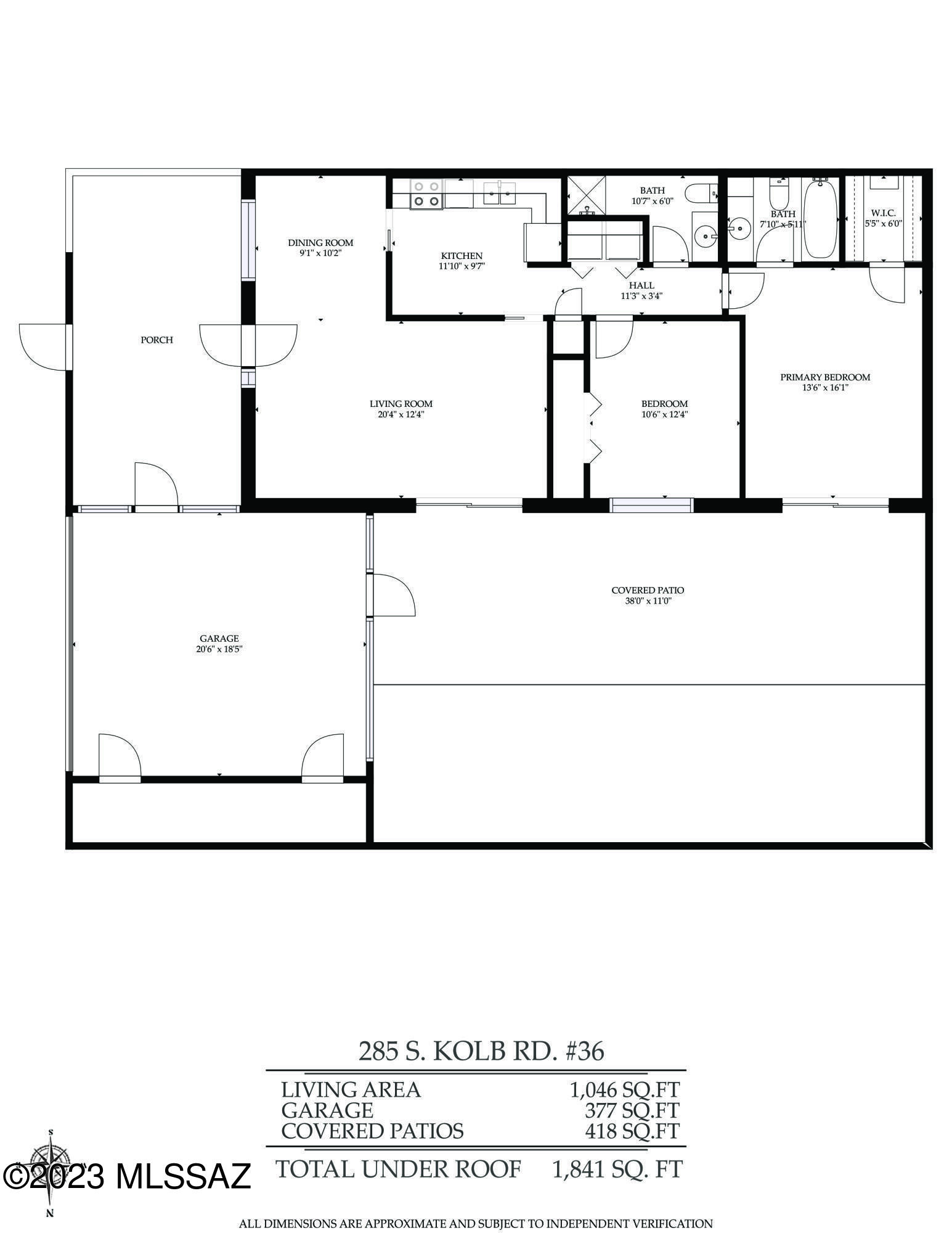 285 South Kolb Road, Unit 36 Tucson, AZ 85710 - Photo 17 of 17