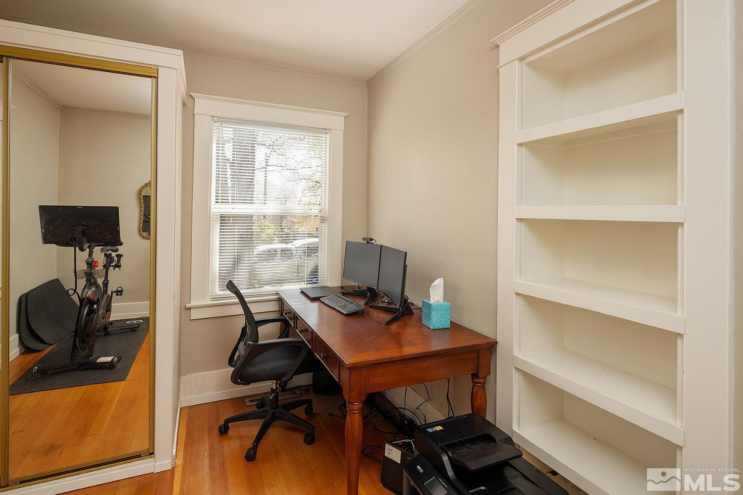 207 Martin Street Reno, NV 89509 - Photo 15 of 40 a view of a workspace with furniture and a window