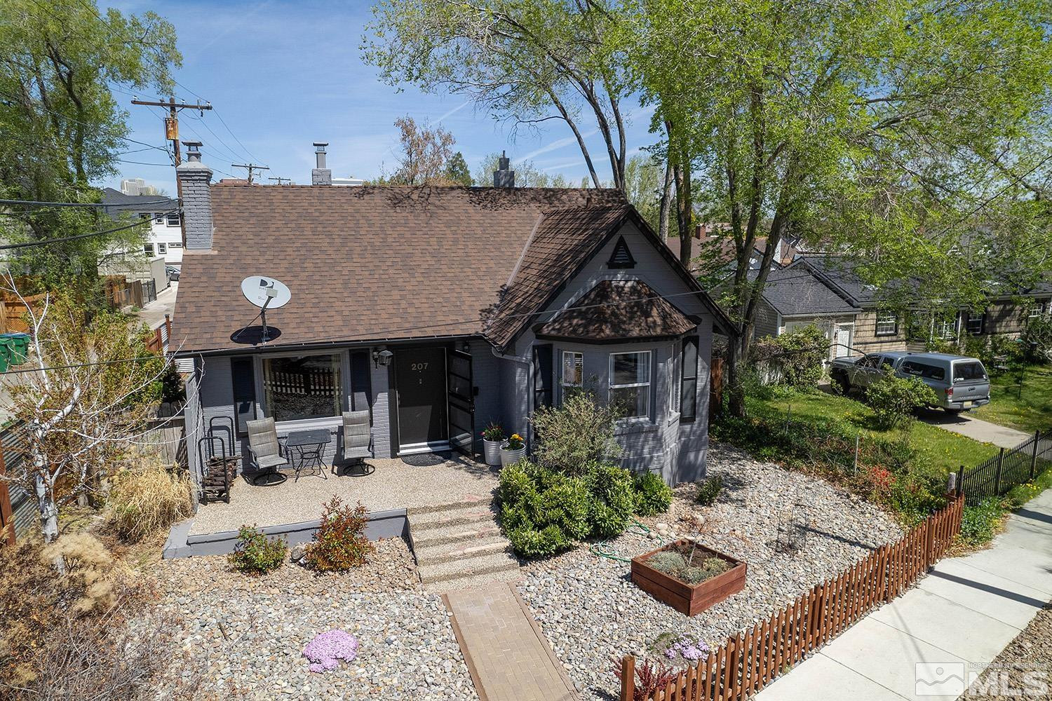 207 Martin Street Reno, NV 89509 - Photo 2 of 40 a front view of a house with patio