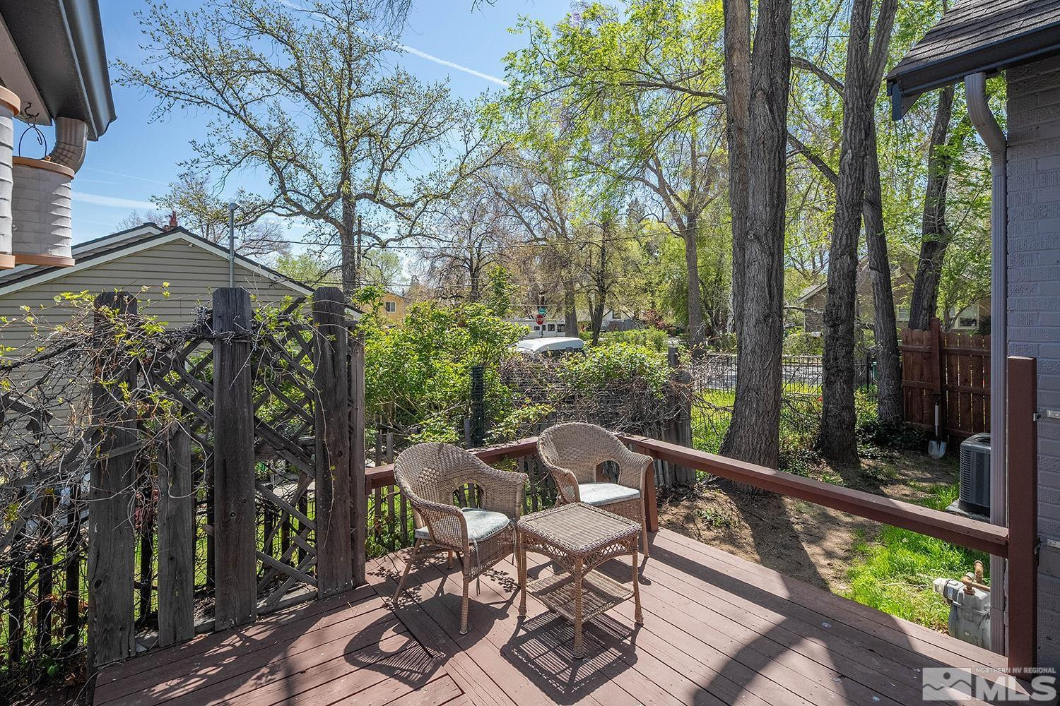 207 Martin Street Reno, NV 89509 - Photo 32 of 40 a view of a chairs and table in the deck